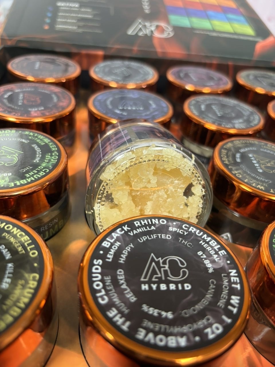 above the clouds live resin