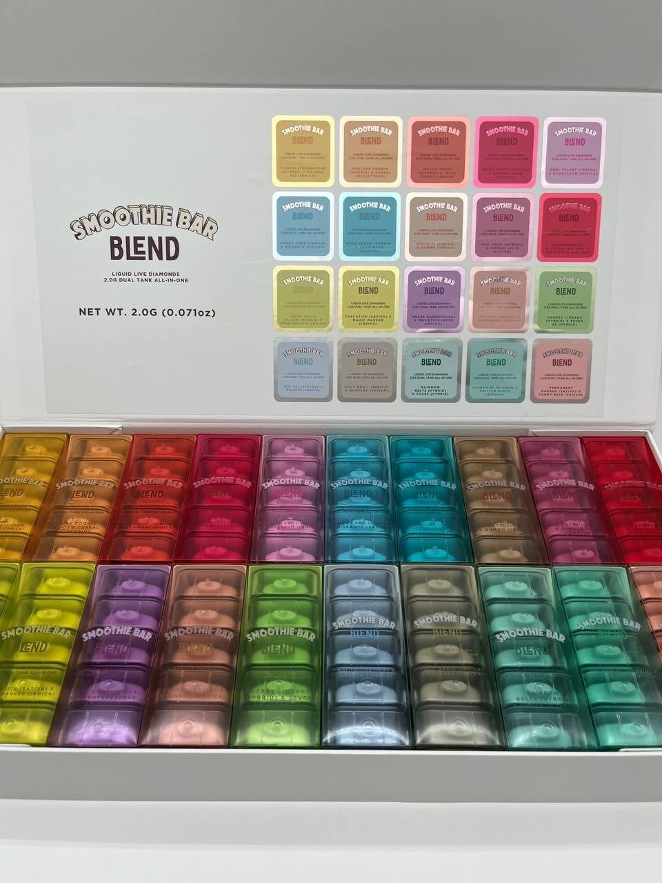 Smoothie bar disposable