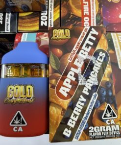 gold coast clear 2g flip disposable