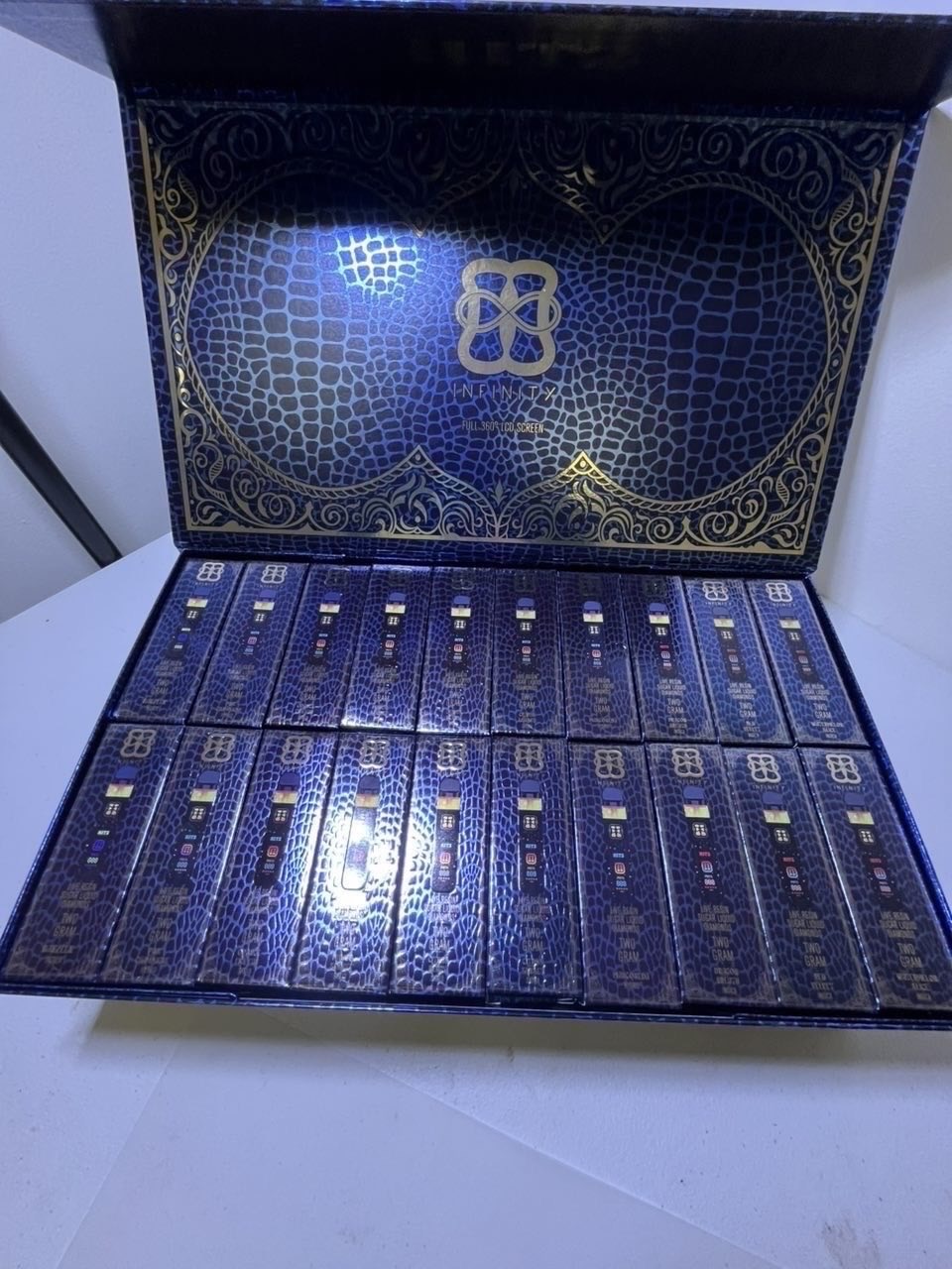 blue hitz infinity 2g disposable