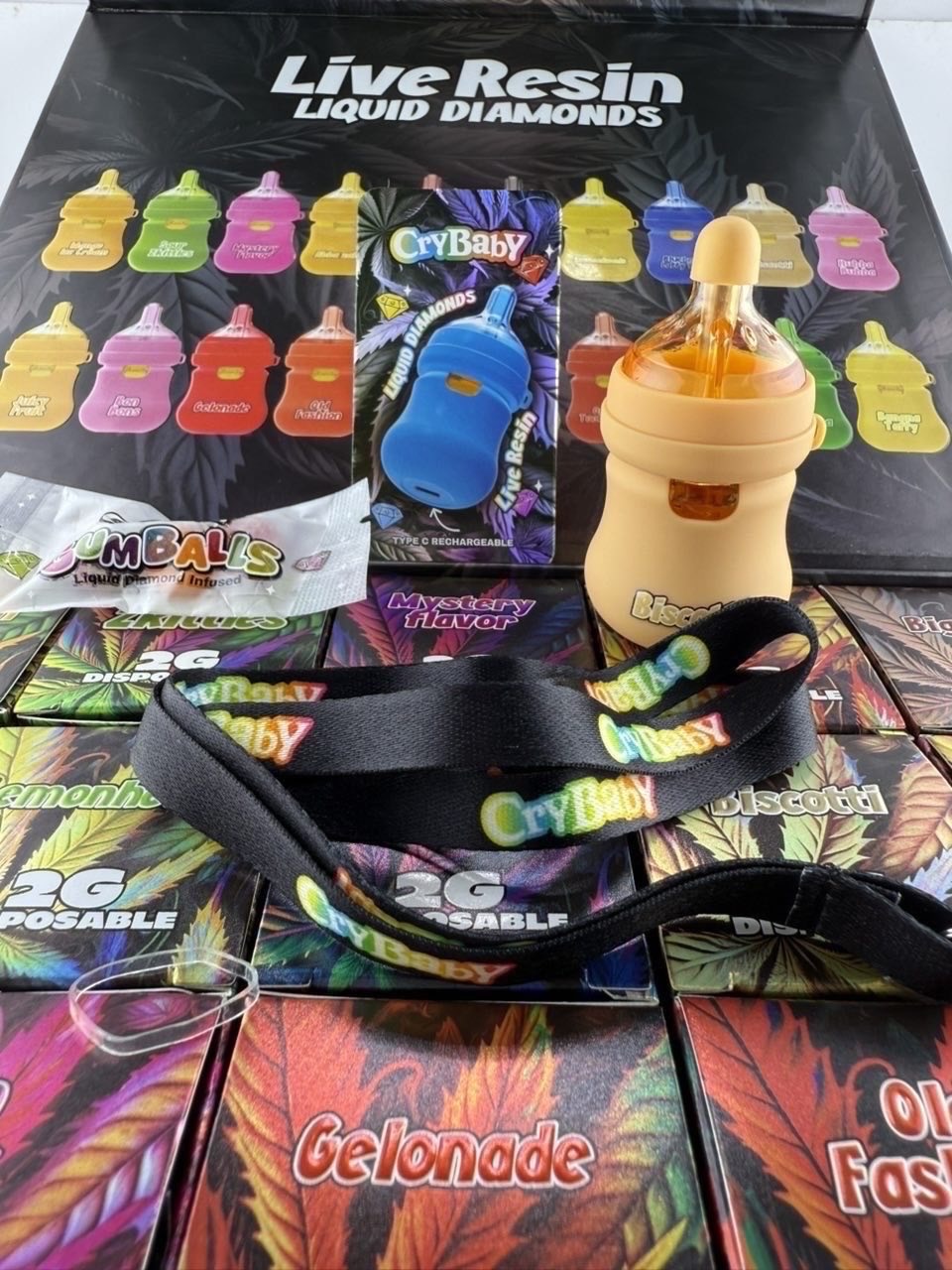 CRYBABY DISPOSABLE 2G BABY BOTTLE