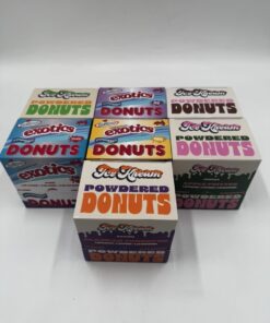 ice kream powdered donuts