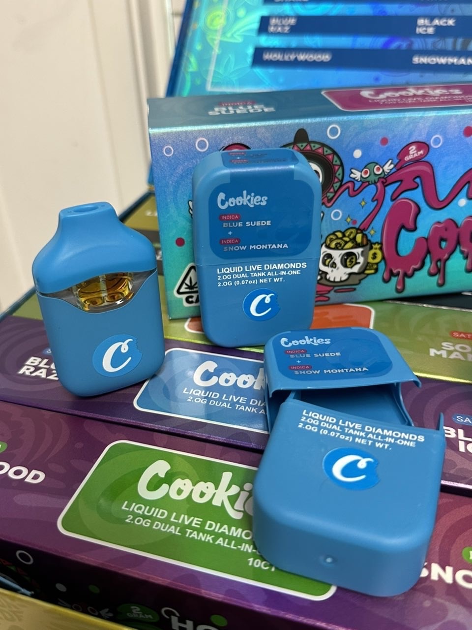 cookies disposable dual chamber