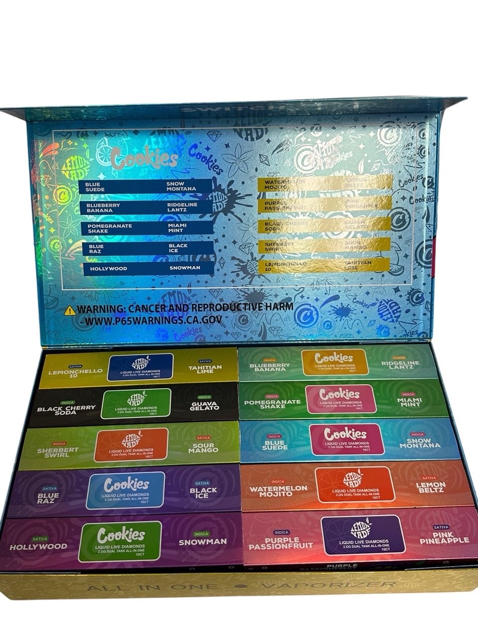 cookies disposable dual chamber