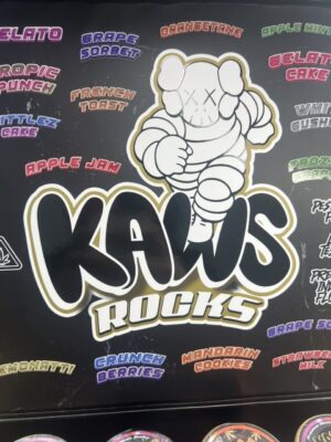 kaws rocks