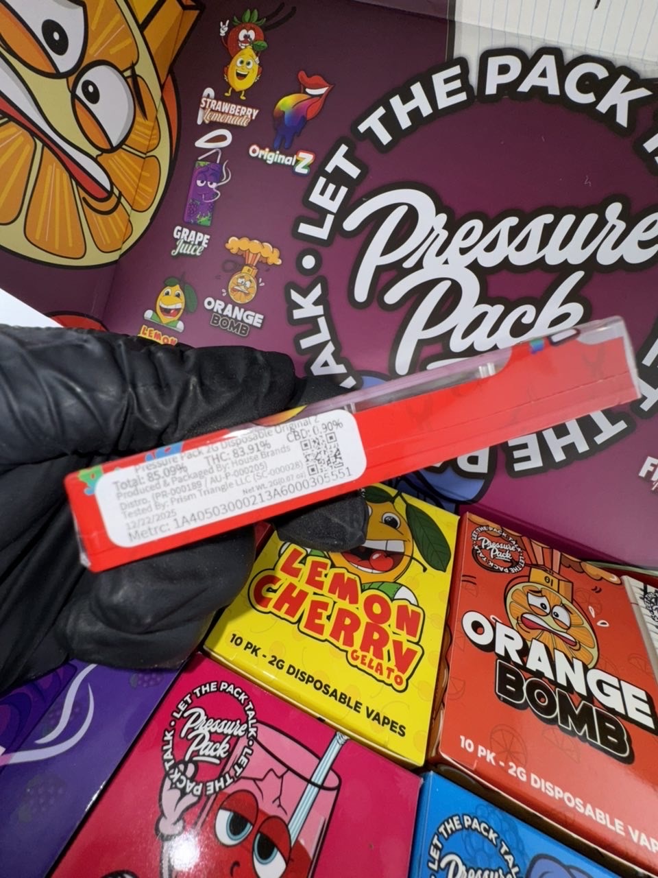 pressure pack disposable