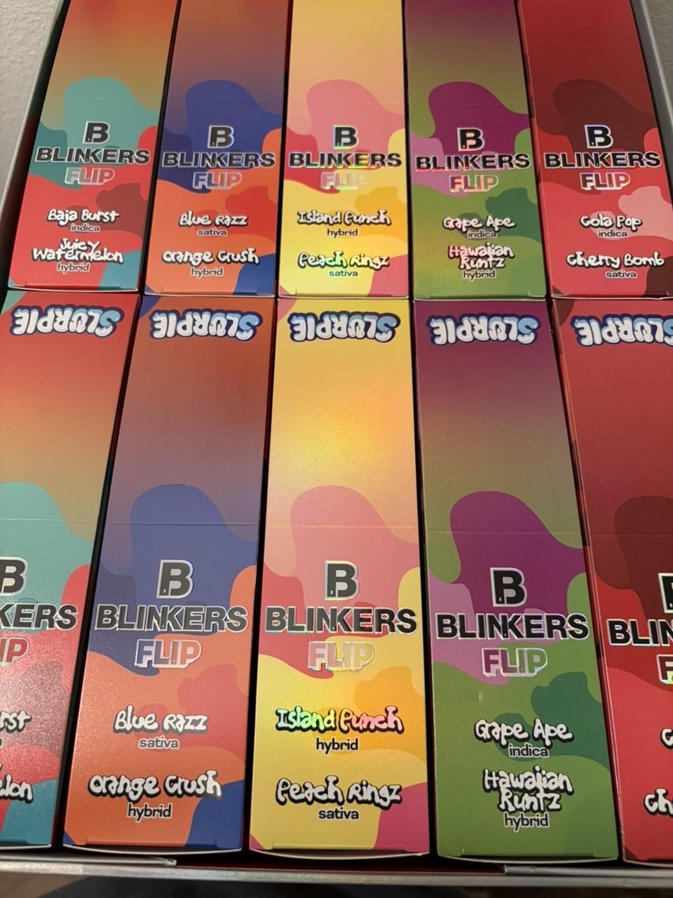 blinkers flip slurpie