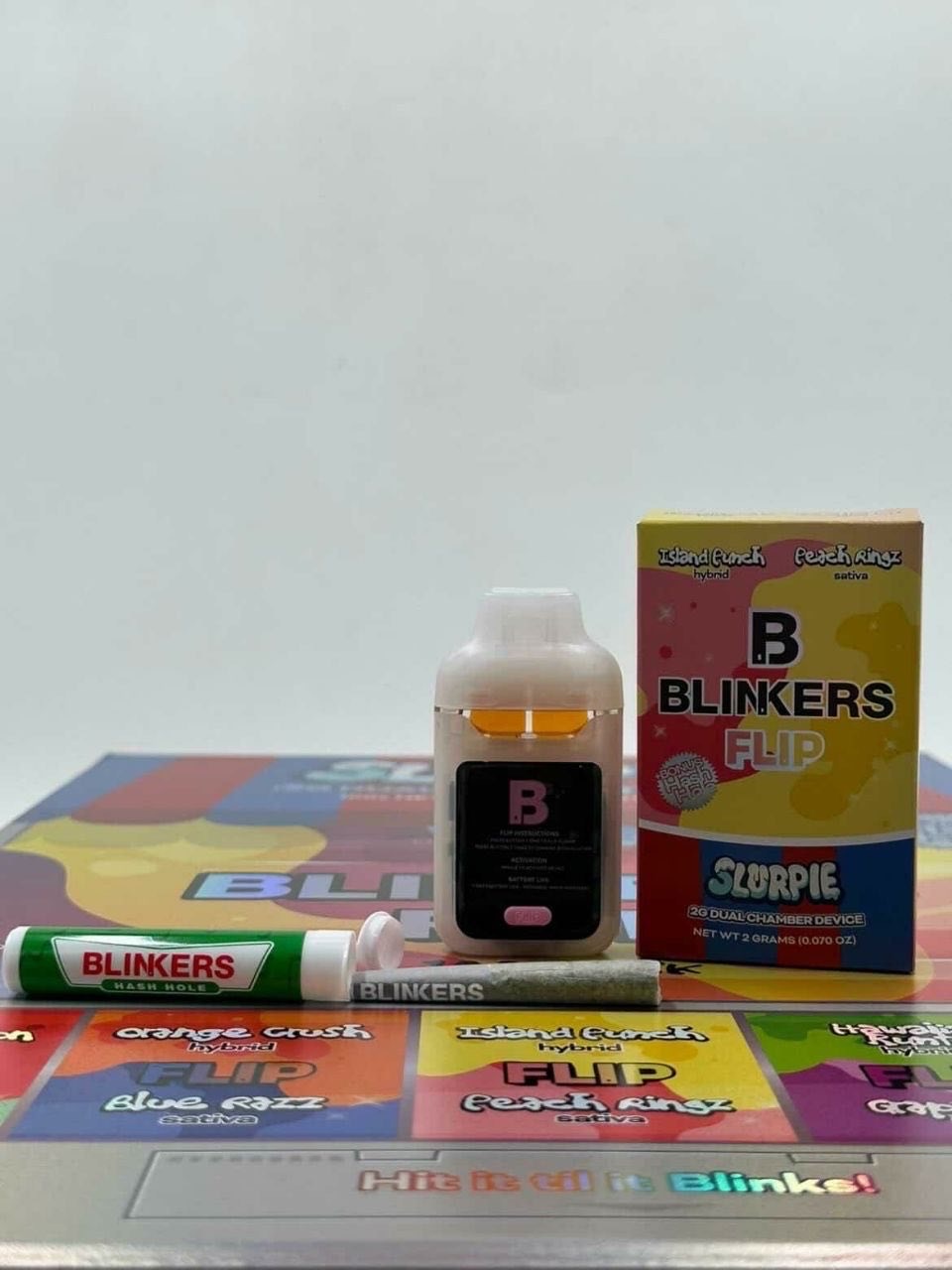 blinkers flip slurpie