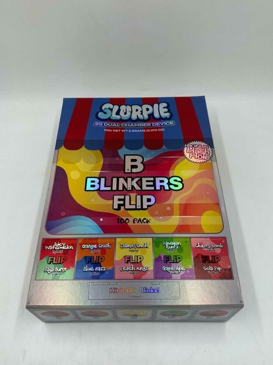 blinkers flip slurpie