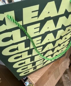 clean carts spring green disposable