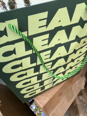 clean carts spring green disposable