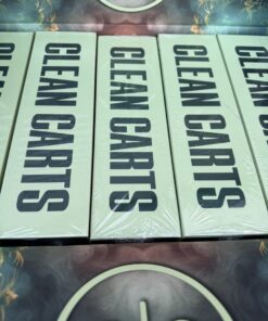 clean carts spring green disposable