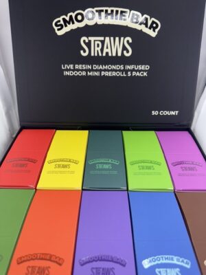 smoothie bar straws
