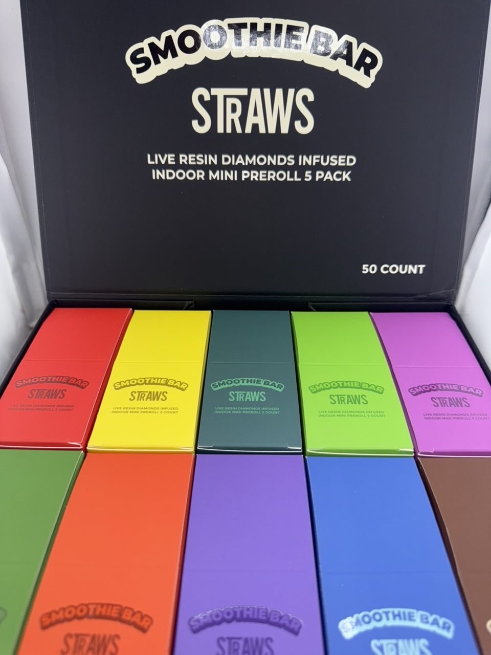 smoothie bar straws